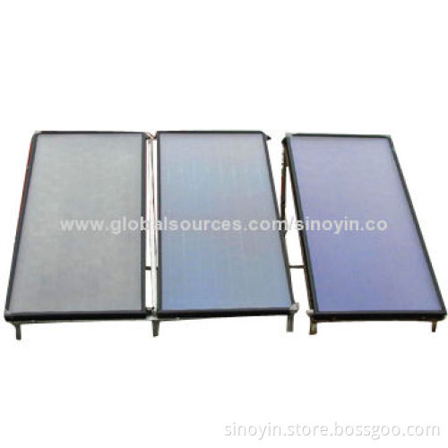 Solar Collector with SRCC Solar Keymark Blue Titanium Absorber